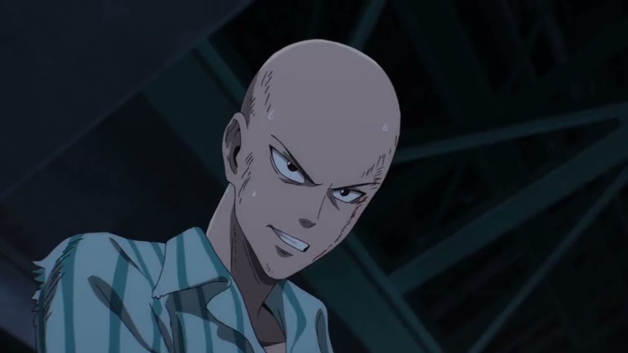 Saitama's first battle!!! Saitama vs Crablante