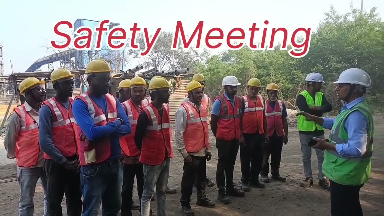 Safety meeting 