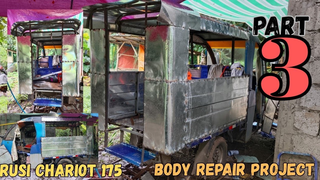 RUSI CHARIOT 175| PART 3 BODY REPAIR PROJECT 