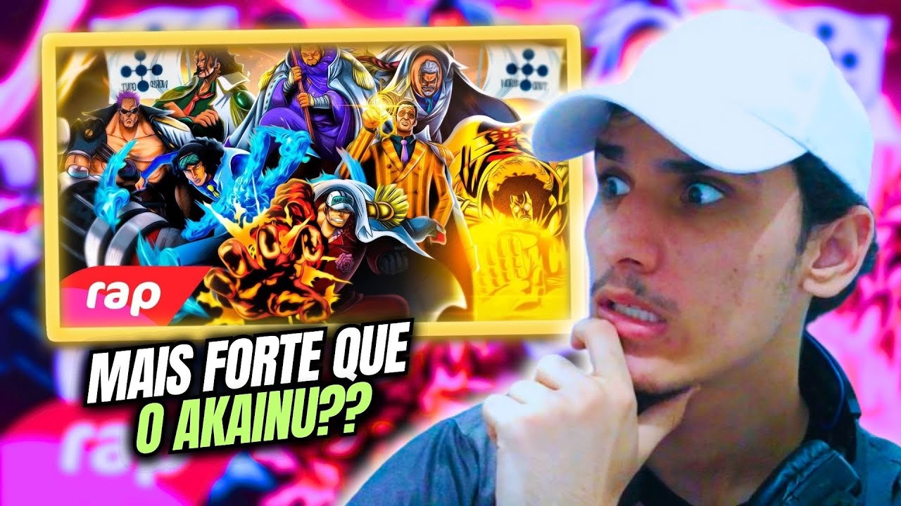 (N&Atilde;O CONHECIA ESSES ALMIRANTES!!) Almirantes Trap⚓(One Piece) | PeJota - REACT