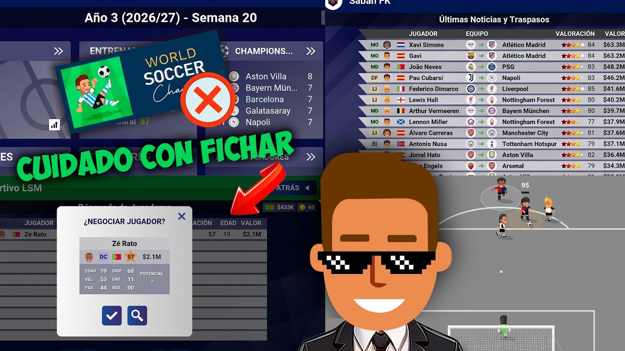 NO COMETAS ESTOS 5 ERRORES | WORLD SOCCER CHAMPS