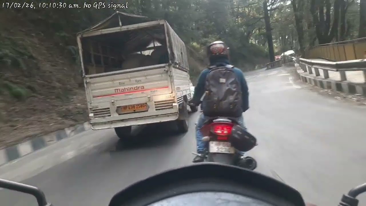 Peak traffic kasumpti to jakhu temple