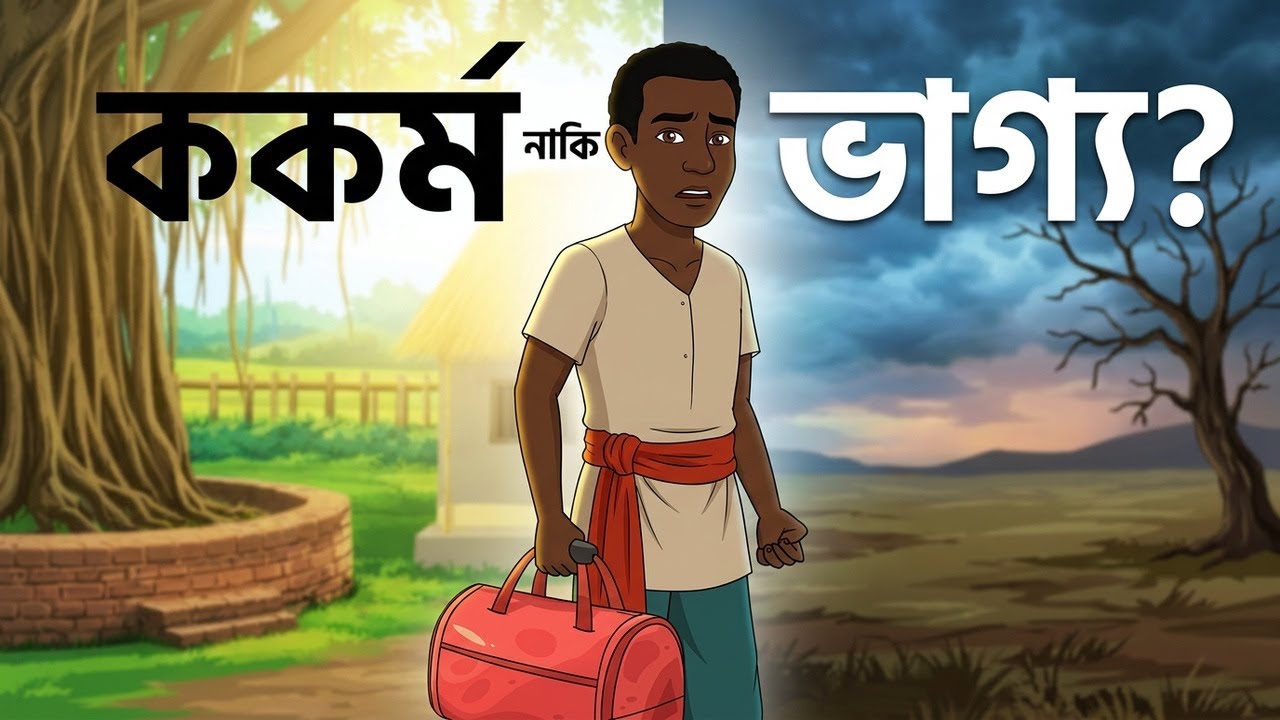 মানুষের কর্মফল ও ভাগ্যের খেলা |  Emotional Golpo | Bangla Moral Story