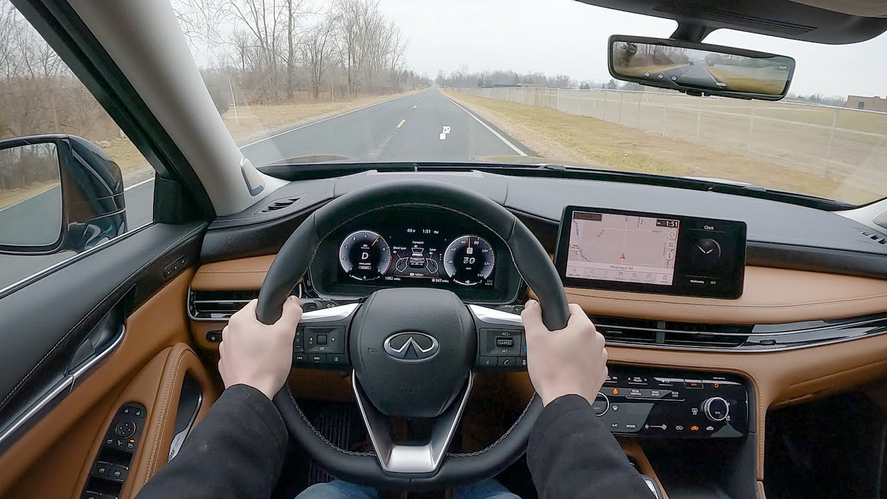 2023 Infiniti QX60 Sensory - POV Test Drive (Binaural Audio)