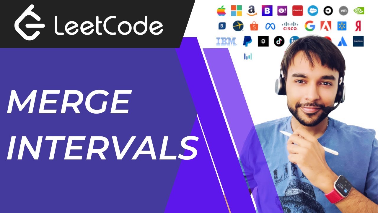Объединение интервалов (LeetCode 56) | Полное решение с диаграммами и изображениями | Интервью об...