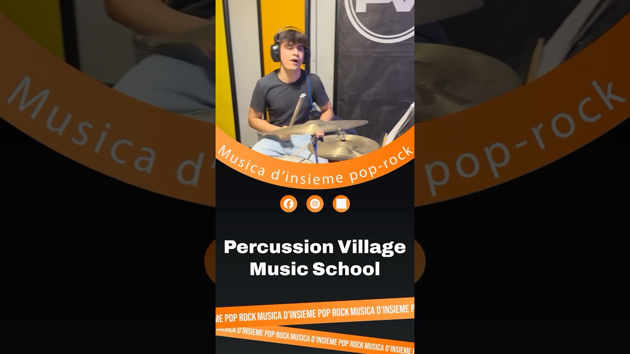 PERCUSSION VILLAGE TV | MUSICA D'INSIEME POP-ROCK  #breakingthelaw  #judaspriest #musiclessons