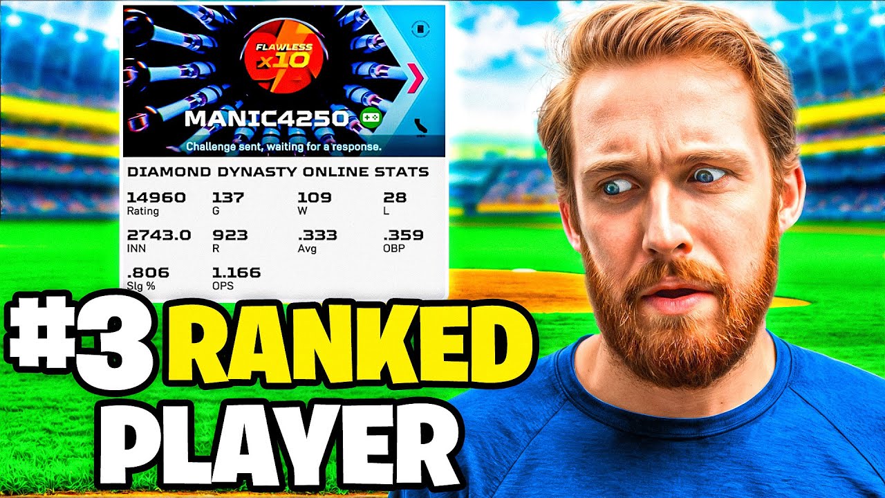 Playing The #3 Ranked Player In MLB 25