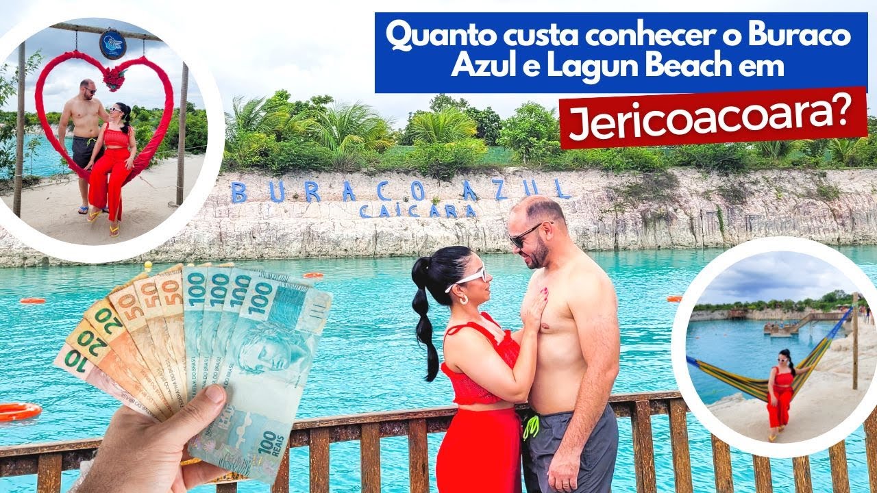 Buraco azul e Lagun Beach em Jericoacoara-CE | CASAL BASTOSS #jericoacoara #cear&aacute; #fortaleza