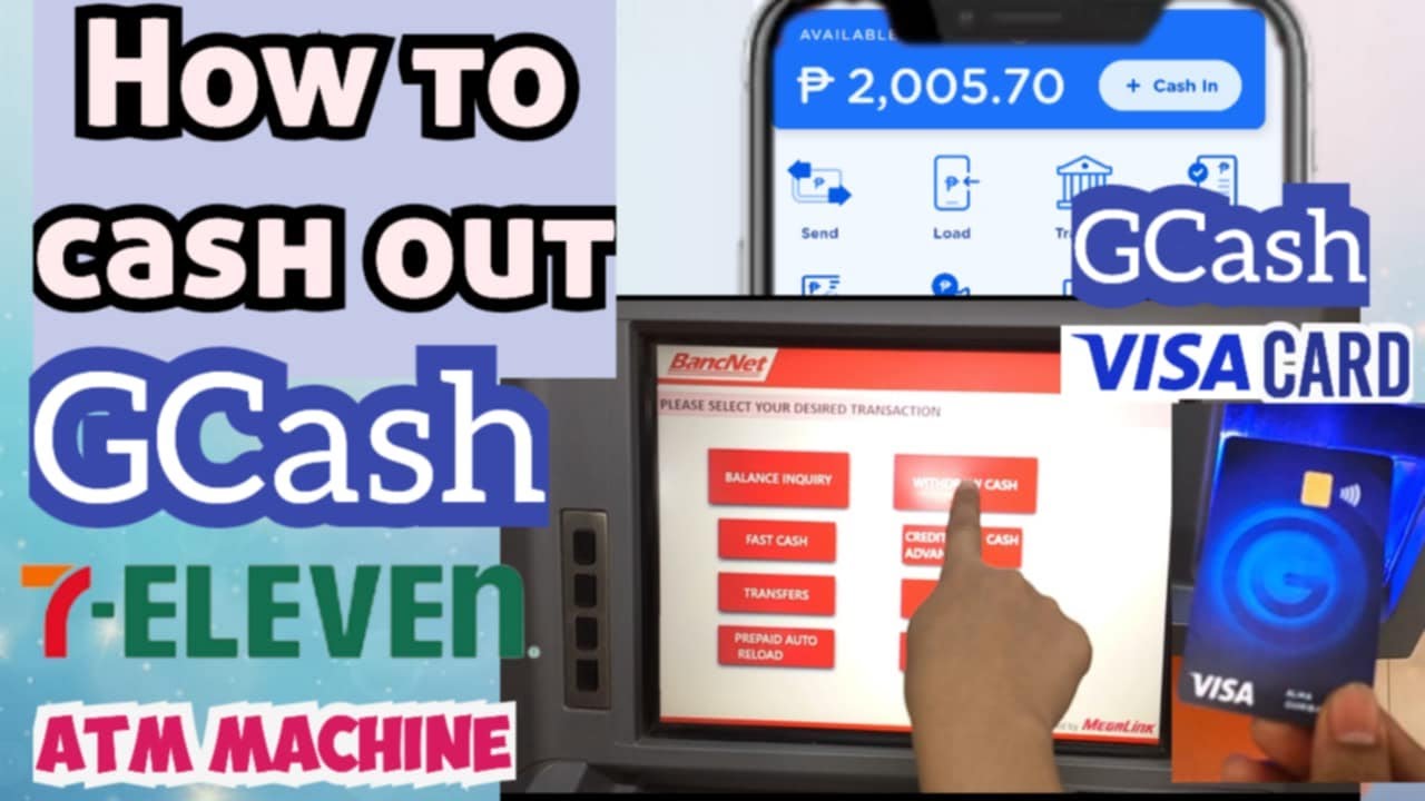 How to cash out Gcash in 7/11 | Paano mag withdraw sa ATM gamit ang Gcash visa card 2024