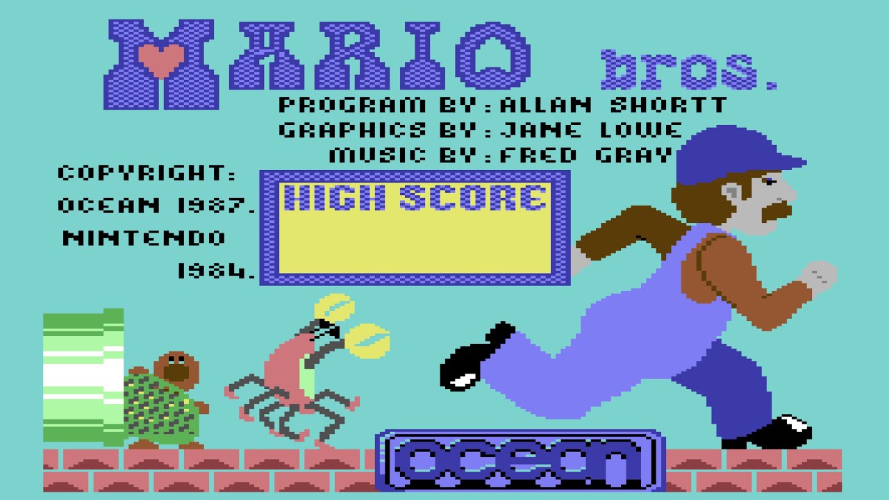 Title Theme - Mario Bros. (C64)