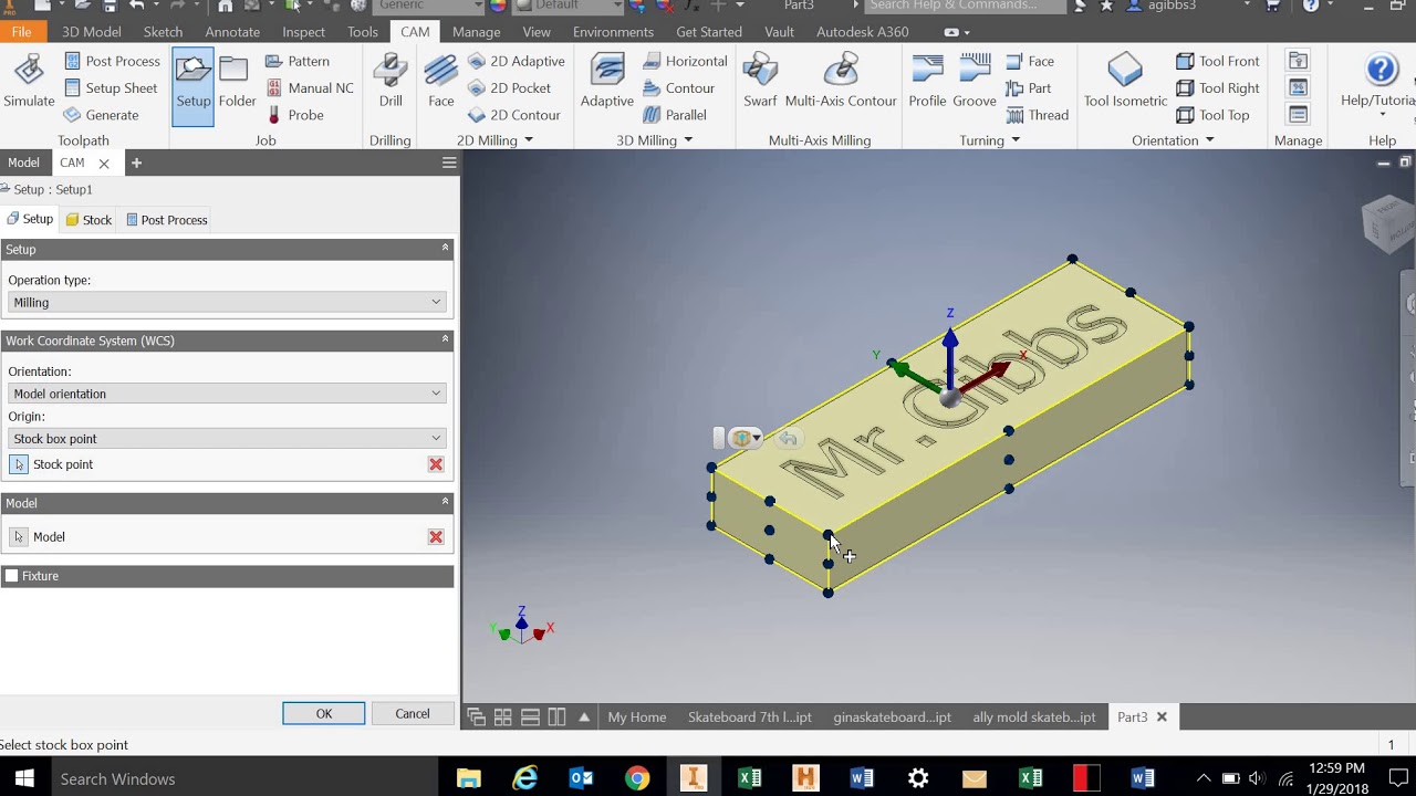 1. PLTW CIM NamePlate for Benchmill 6000