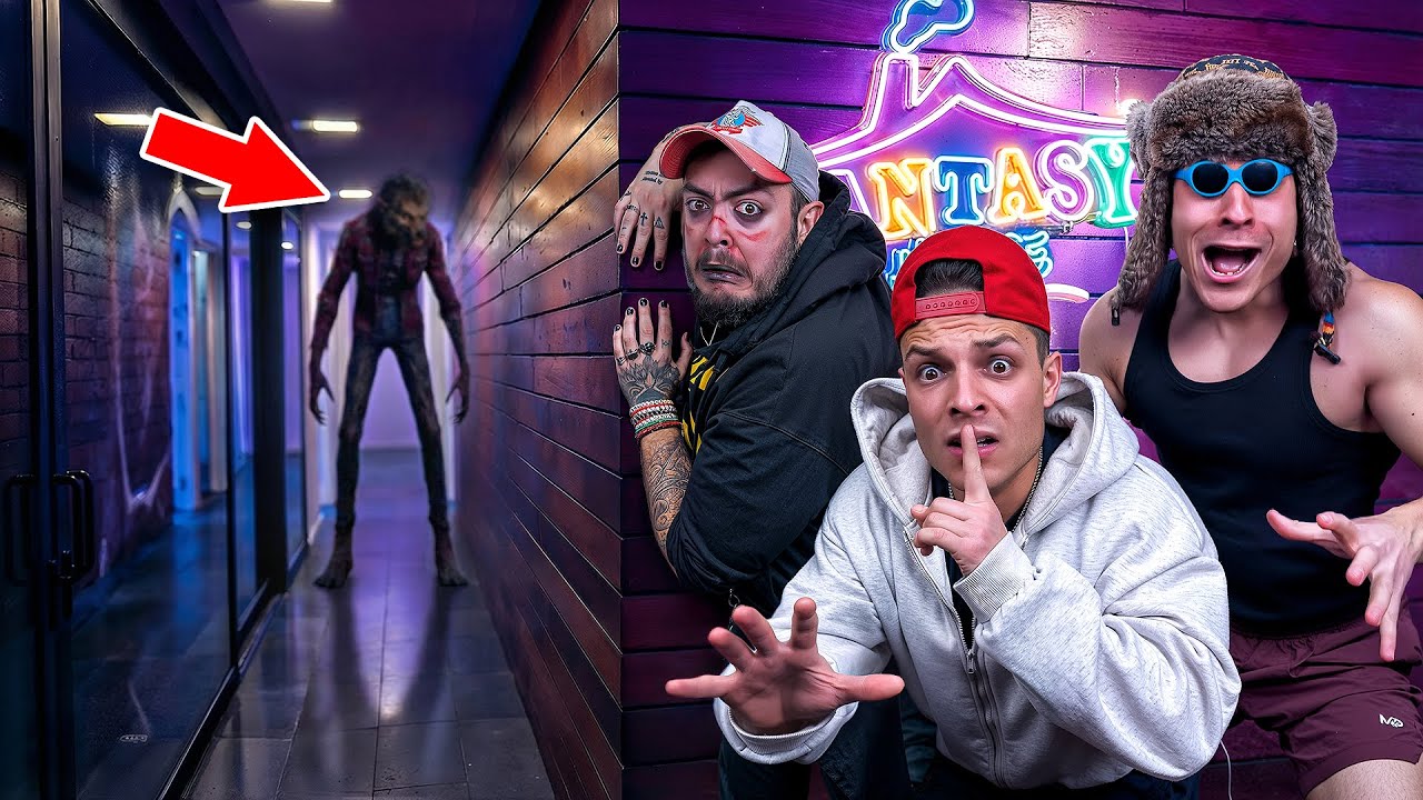 UNA CRIATURA EXTRAÑA SE COLÓ EN NUESTRA CASA (lo grabamos todo)
