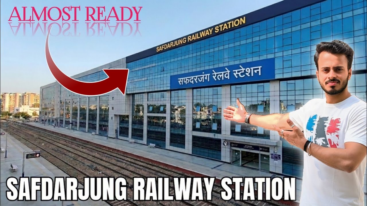safdarjung railway station redevelopment update | Latest Progress April 2026 | Delhi Station update 