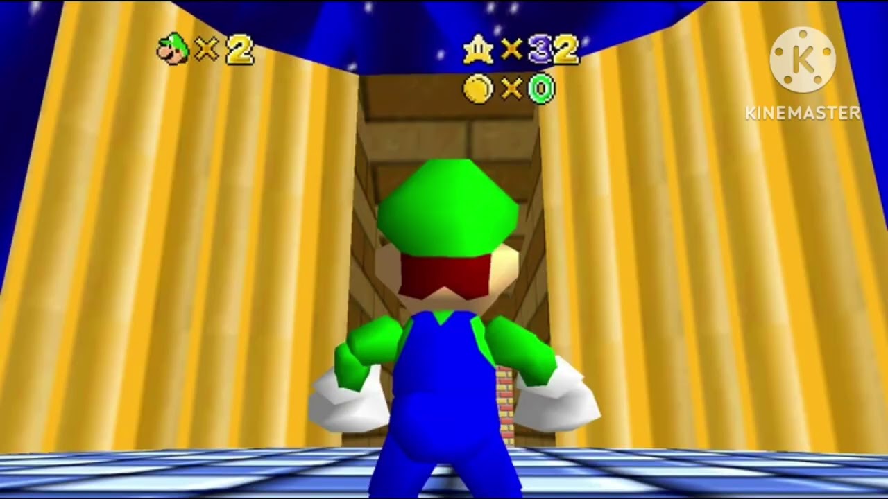 Things in super mario 64 2 (including trampoline and purple ! Box)