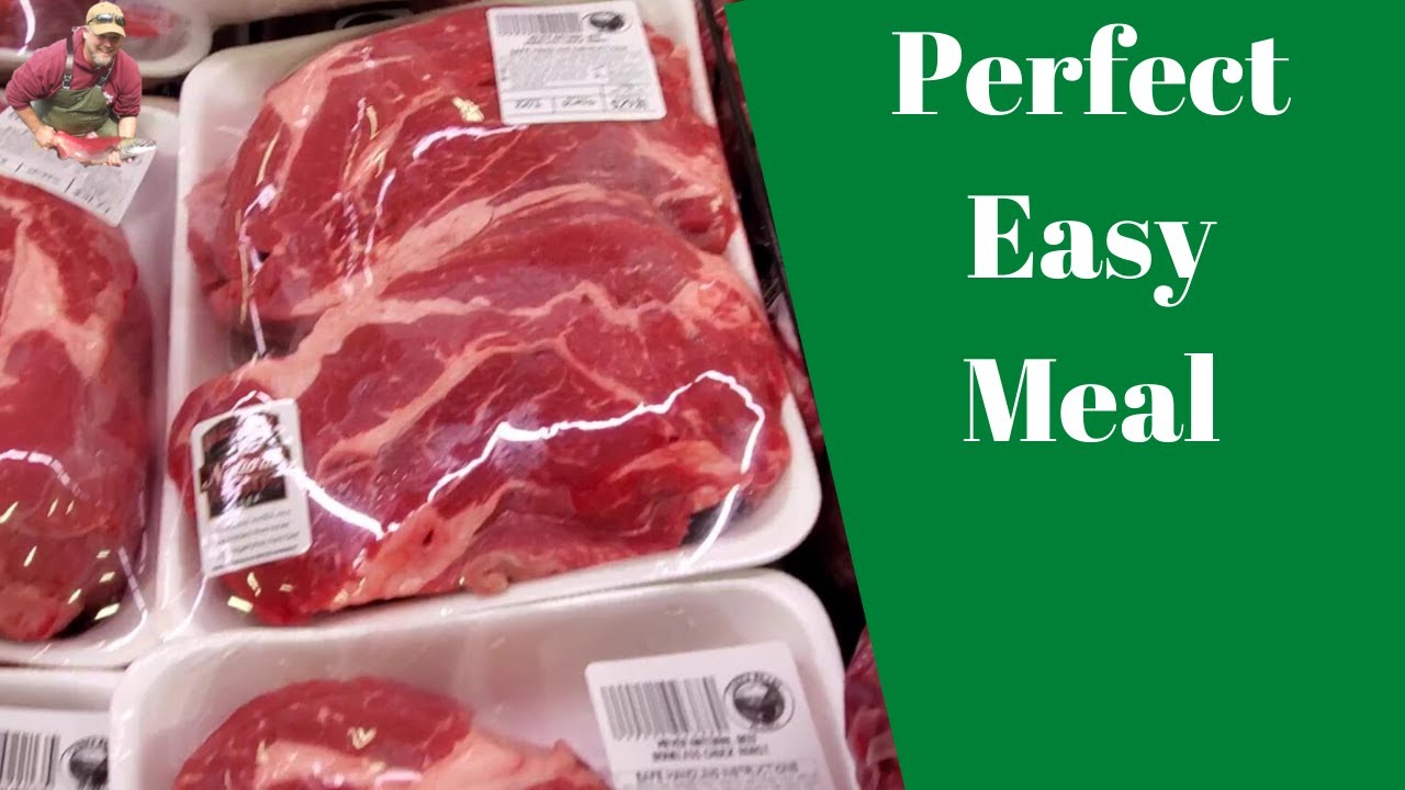 3 ingredient chuck roast ANYONE can make #alaska #Chuckroast #cooking