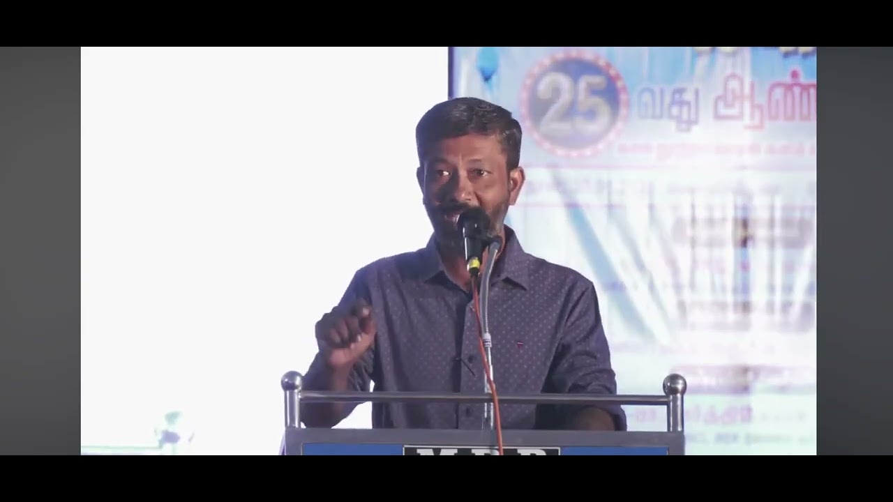 புனித நார்பர்ட் மேல்நிலைப்பள்ளி திருவெற்றியூர். பள்ளி ஆண்டு விழா சிறப்புரை.