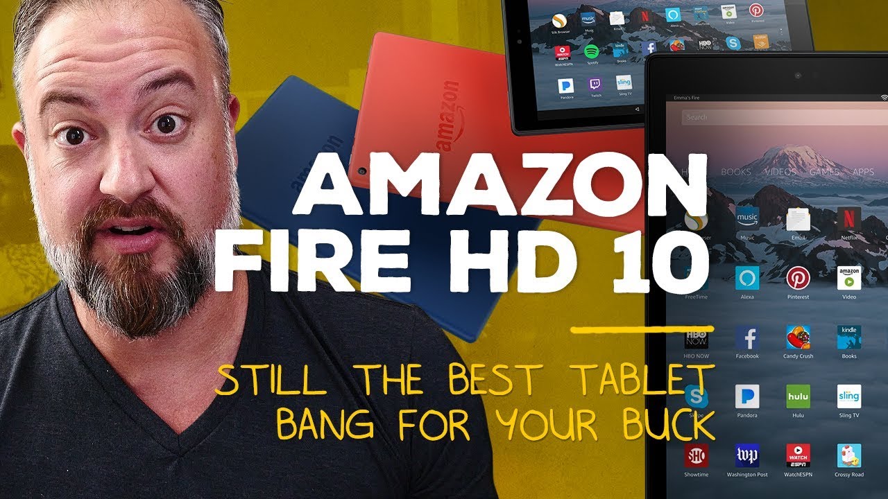 Amazon Fire HD 10 (2017): Alexa goes BIG