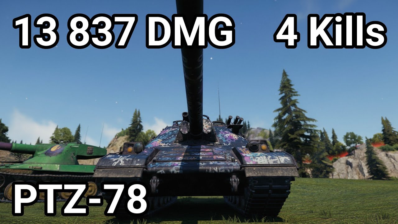 PTZ-78: 13.8K DAMAGE - ROCKET BOOSTED MASSACRE | Tier XI Meta 2026