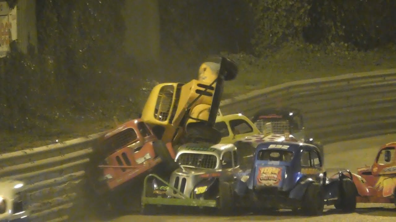 i-FACTOR Crashes/Highlights, Birmingham Wheels Raceway, 9/3/19