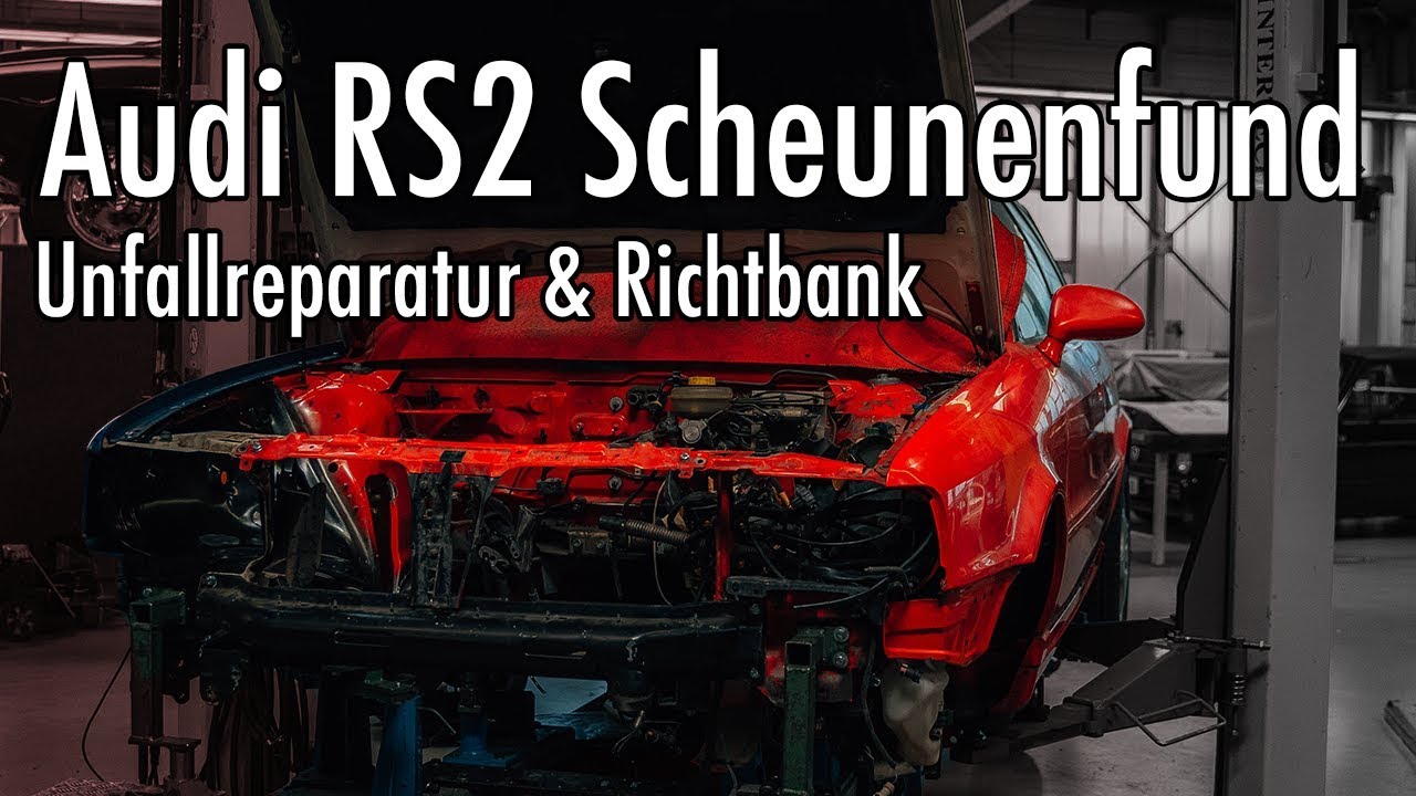 Audi RS2 | Scheunenfund | Unfallreparatur | Instandsetzung | Schmidtmotorsport