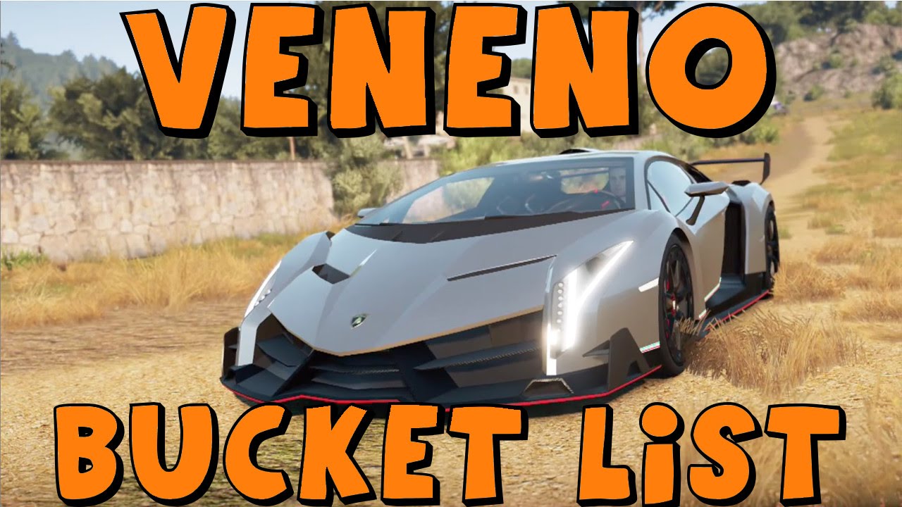 Forza Horizon 2 | Lamborghini Veneno | Bucket List Challenge