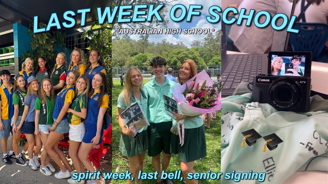 LAST WEEK OF HIGH SCHOOL *Australian Highschool*| SENIOR YEAR (EP:4)