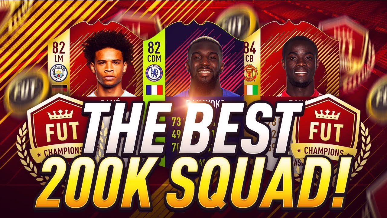 THE BEST OVERPOWERED 200K HYBRID FUT CHAMPIONS MARKET CRASH SQUAD BUILDER! 🏆- FIFA 18 ULTIMATE TEAM