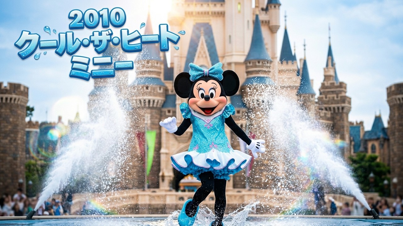 2010 クール ザ ヒート ミニー Cool The Heat Minnie mouse TDL