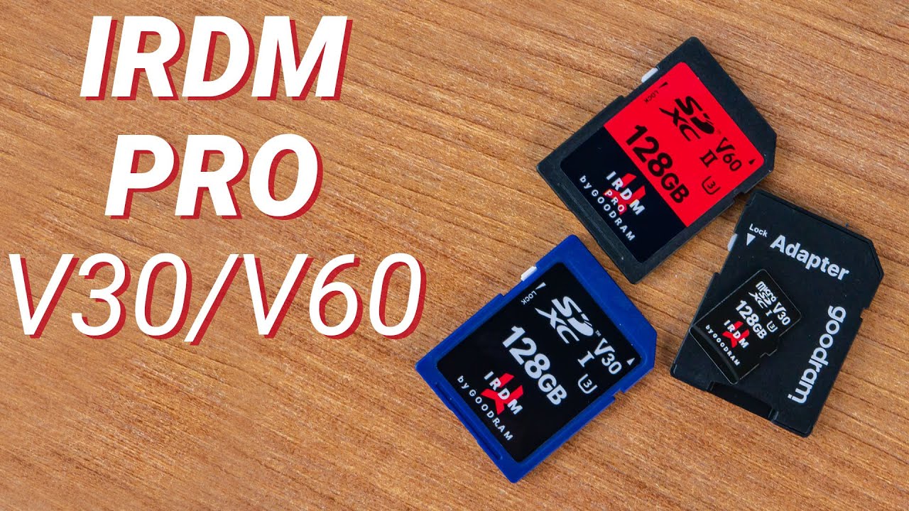 Обзор карт памяти IRDM PRO V30 и V60 / Root Nation