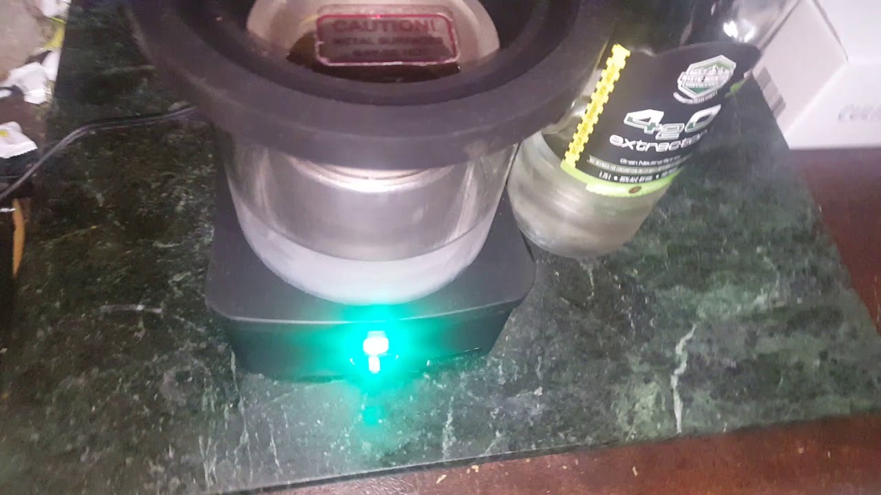 The Source Turbo machine in action by ExtractCraft 420 Extractor Grain Alcohol