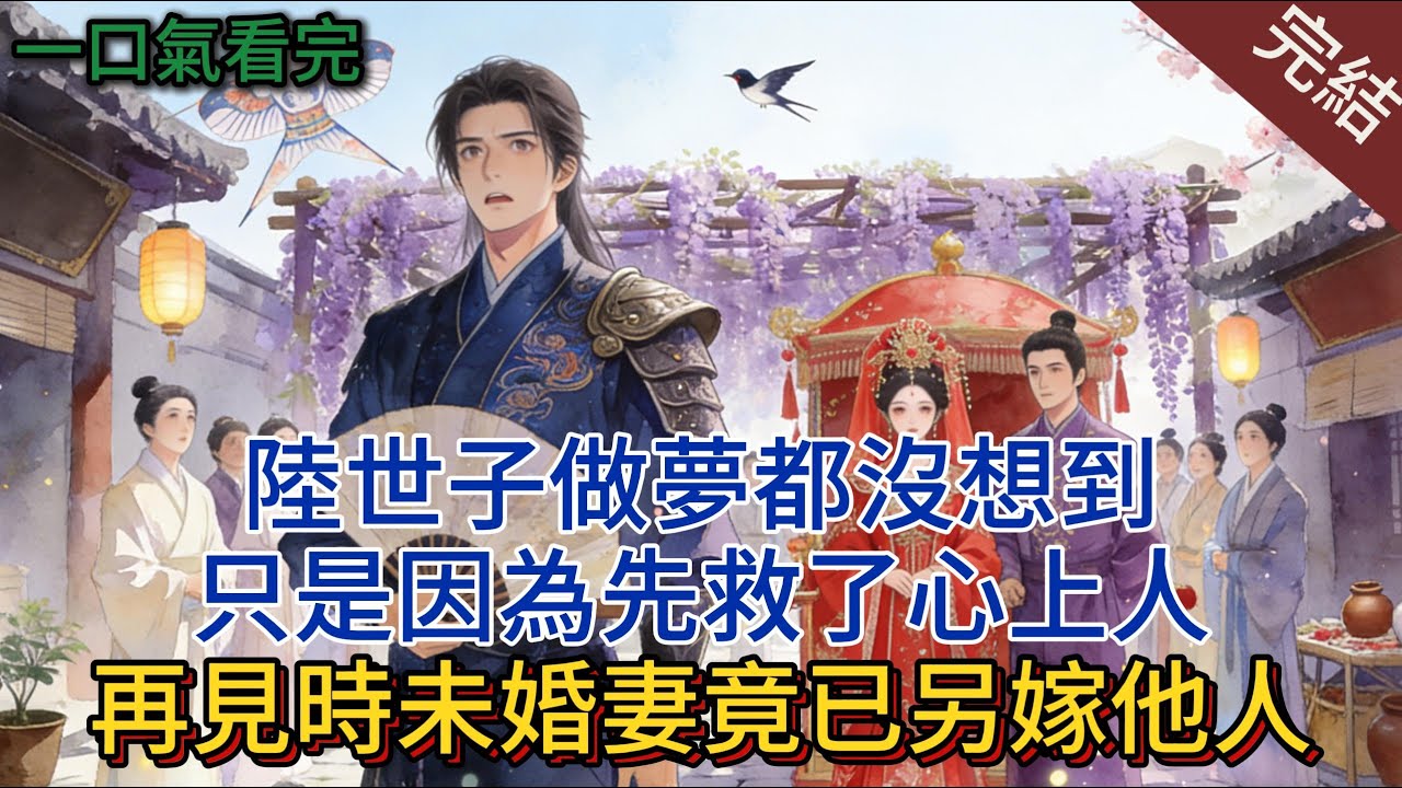 世子怎麼也想不到，只是因為先救了心上人，在見時未婚妻已另嫁他人#小说 #小说推荐 #完結 #完結 #古言 #爽文 #一口氣看完
