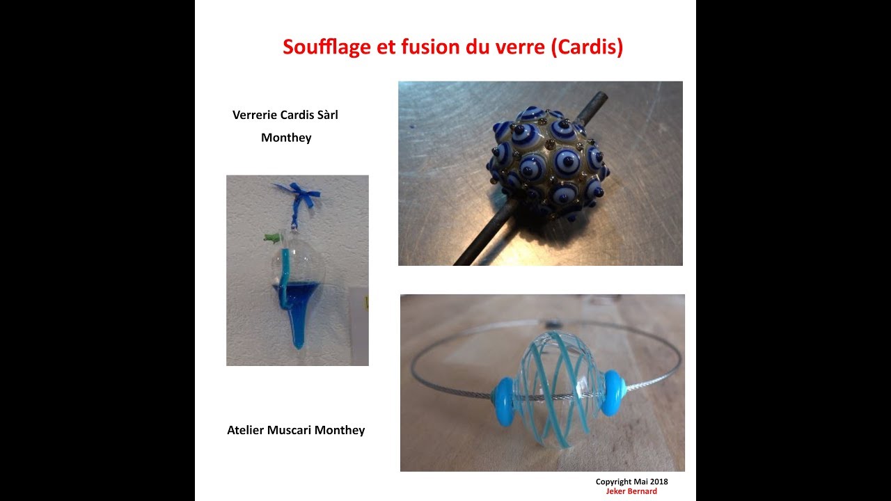 Fabrication de perles en verre