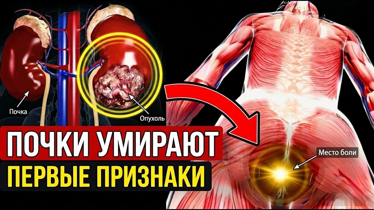 ПОЧКИ УМИРАЮТ! 10 Странных Признаков ПОВРЕЖДЕНИЯ ПОЧЕК