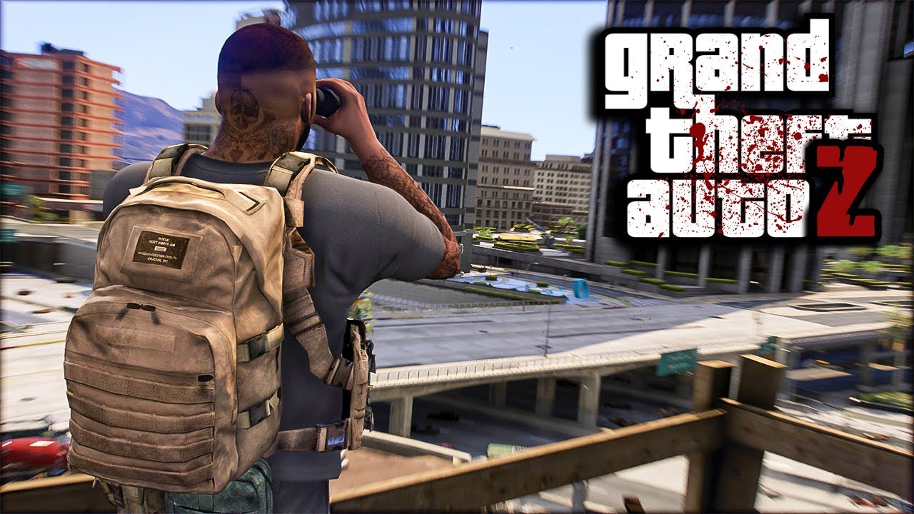 GTA V ZOMBIES #10 - CONSTRUIMOS OUTRO ESCONDERIJO!