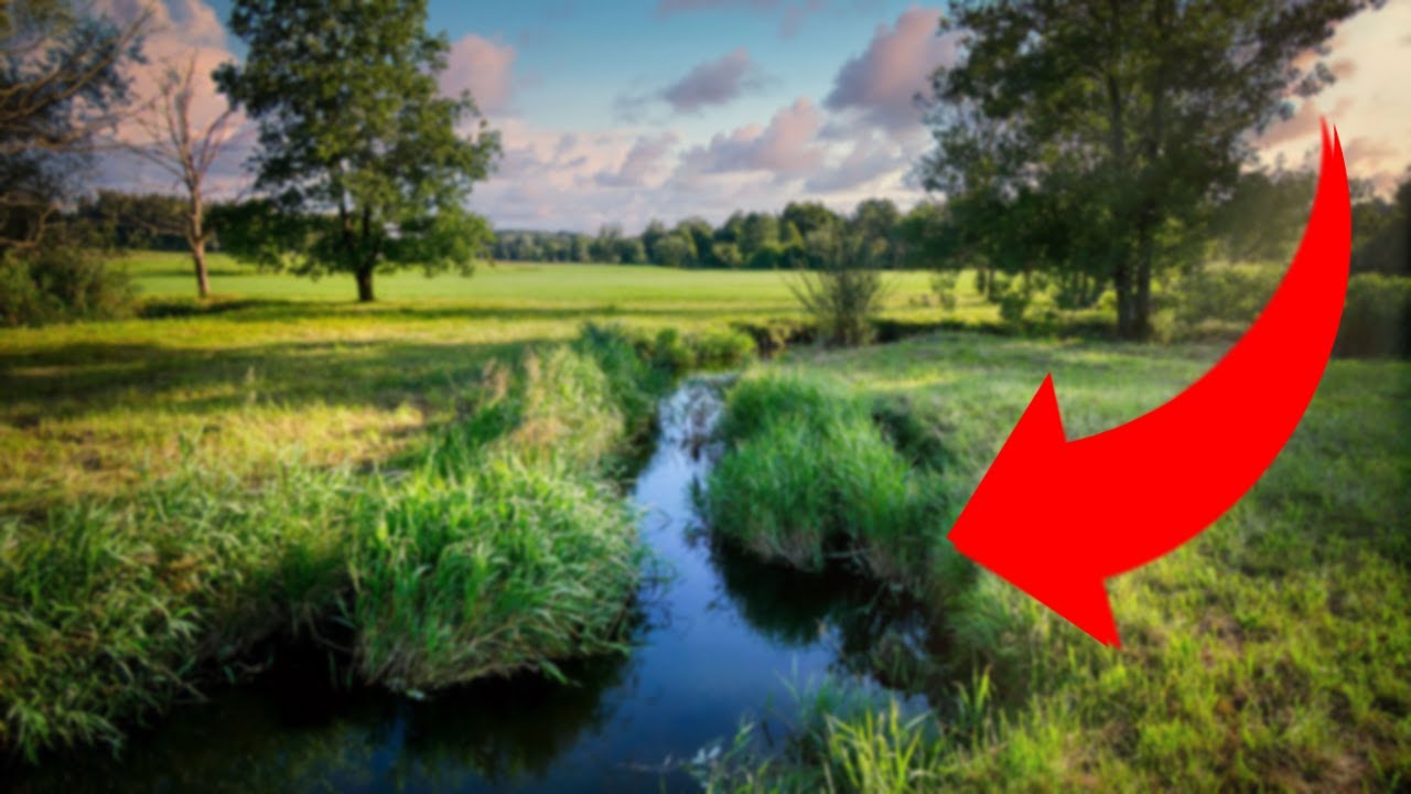 MICRO FISHING in a Tiny Delaware Creek