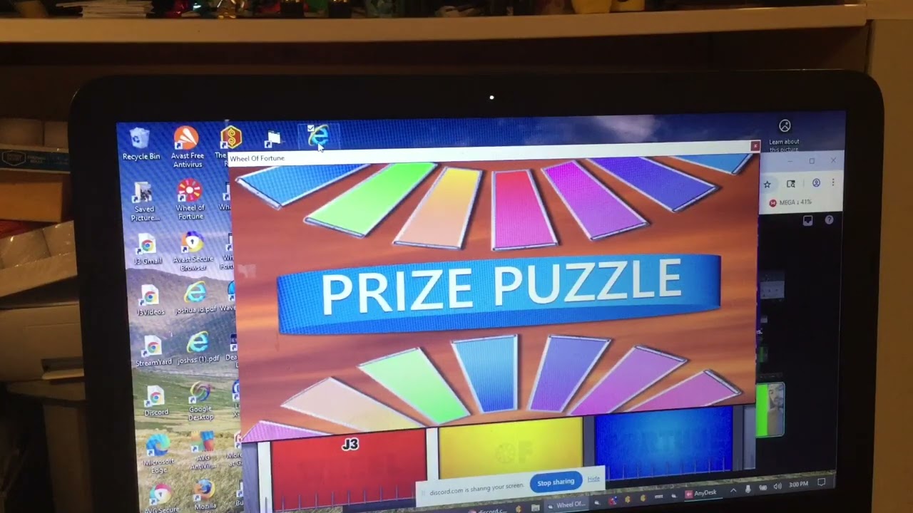 Game 32 of Bigjon’s wheel of fortune for the pc games