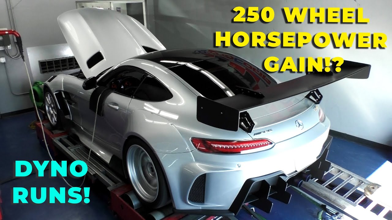 WIDEBODY AMG GT R gets Cat Delete Downpipes and a Custom Dyno Tune! SO LOUD!