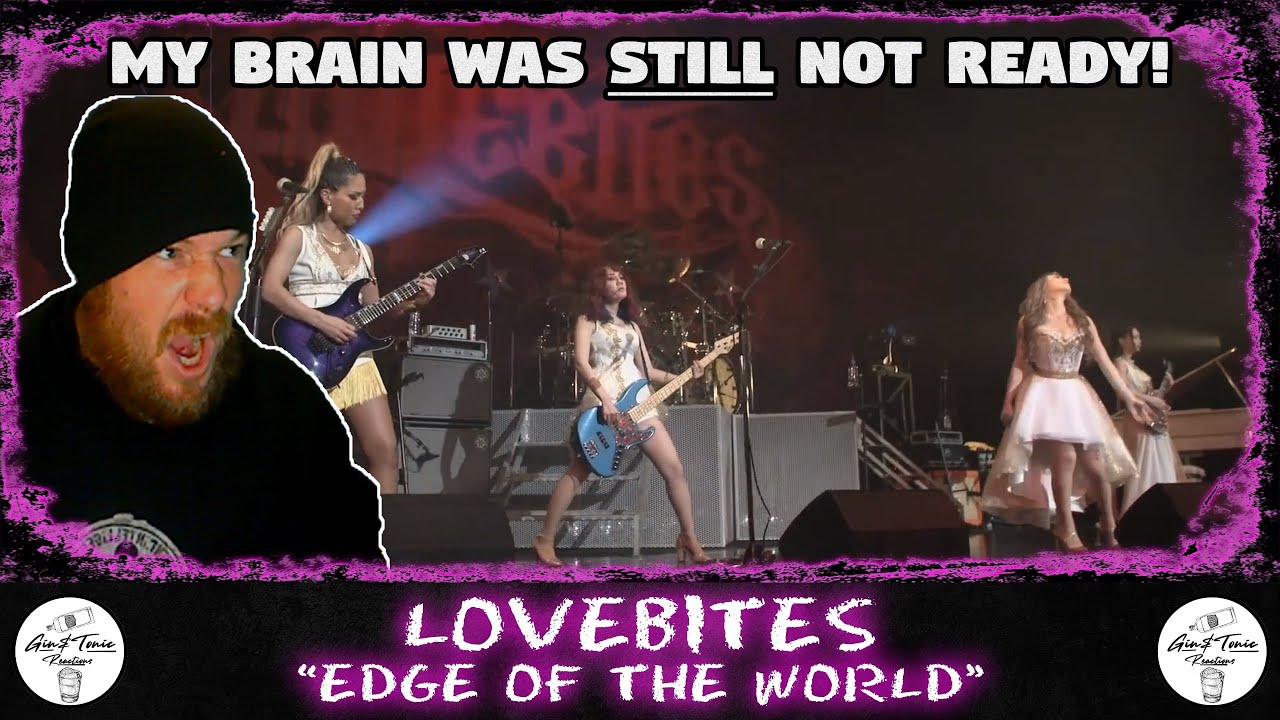 LOVEBITES - Edge of the World (LIVE @ Zepp DiverCity Tokyo 2020) | AMERICAN HIPHOP ARTIST REACTION!