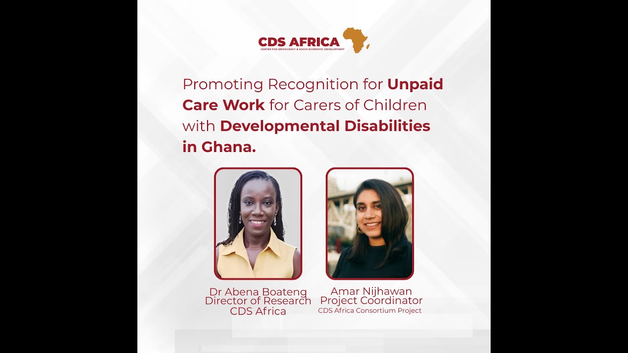 Radio Interview: Promoting Recognition for Carers of Children with Disabilities | CDS Africa