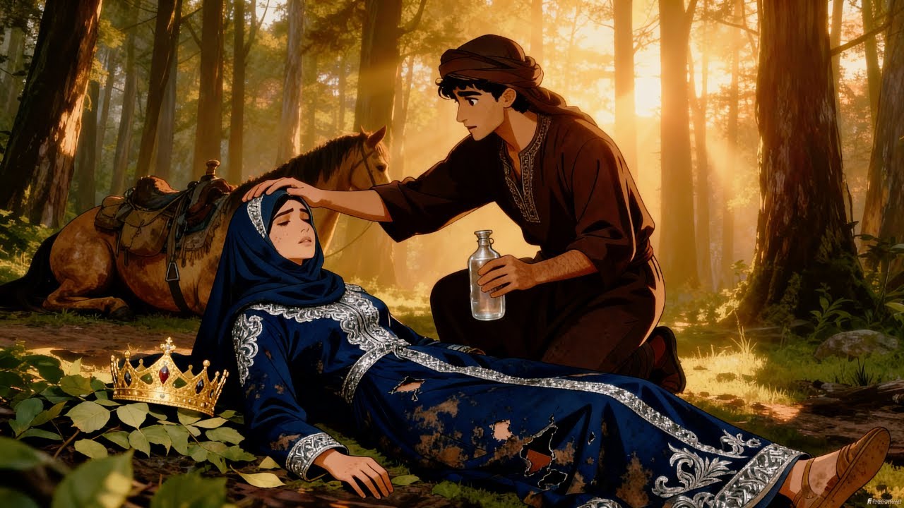 قصة شاب فقير ينقذ أميرة مجهولة… لكنها تخفي سرًا خطيرًا سيغيّر حياته!
