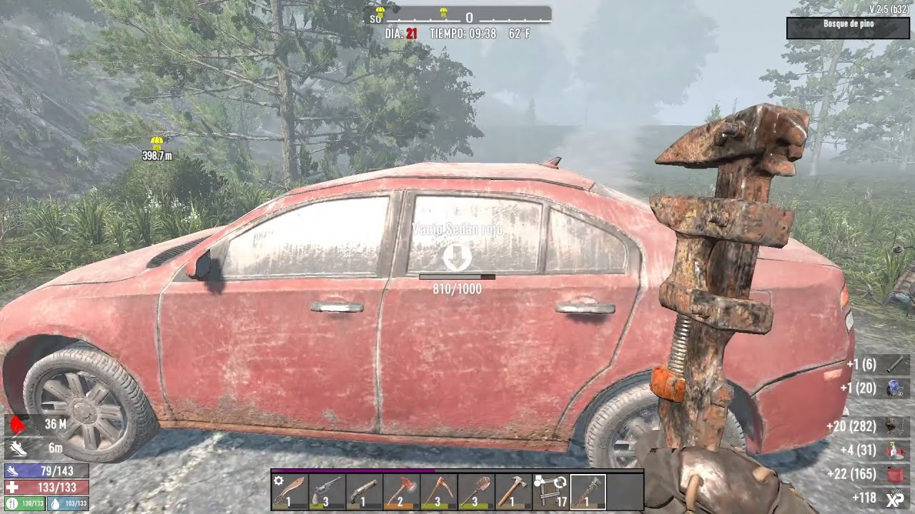 7 days to die solo yolo hoy tendremos la mini moto?