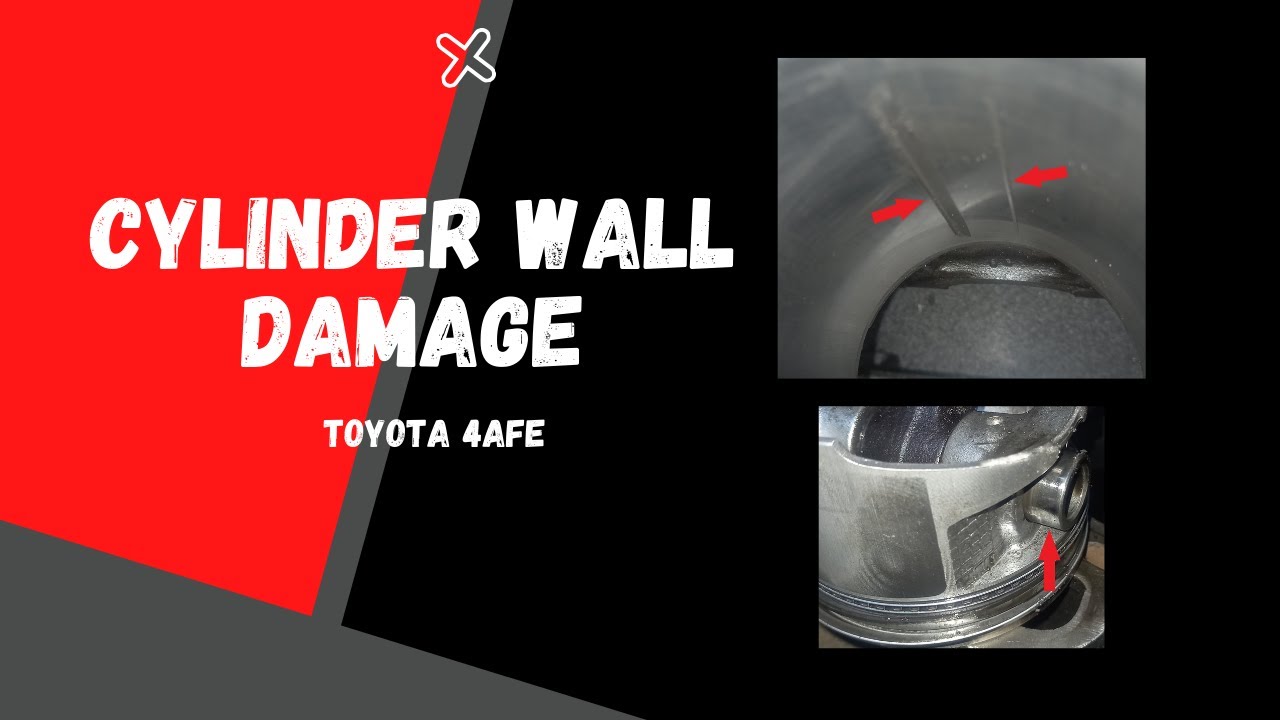 Repairing Damaged Cylinder Wall | Resleeving Cylinder Toyota 4AFE |