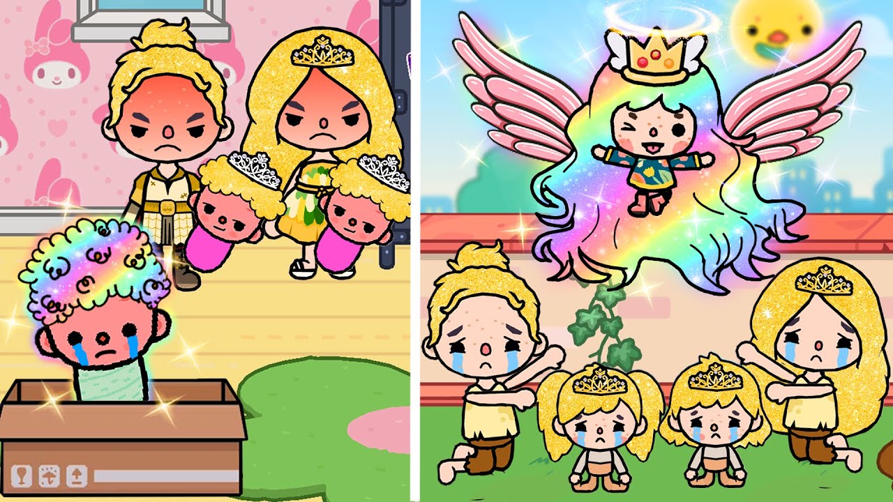 I'm not a Princess I'm an Angel | Toca Life Story | Toca Boca
