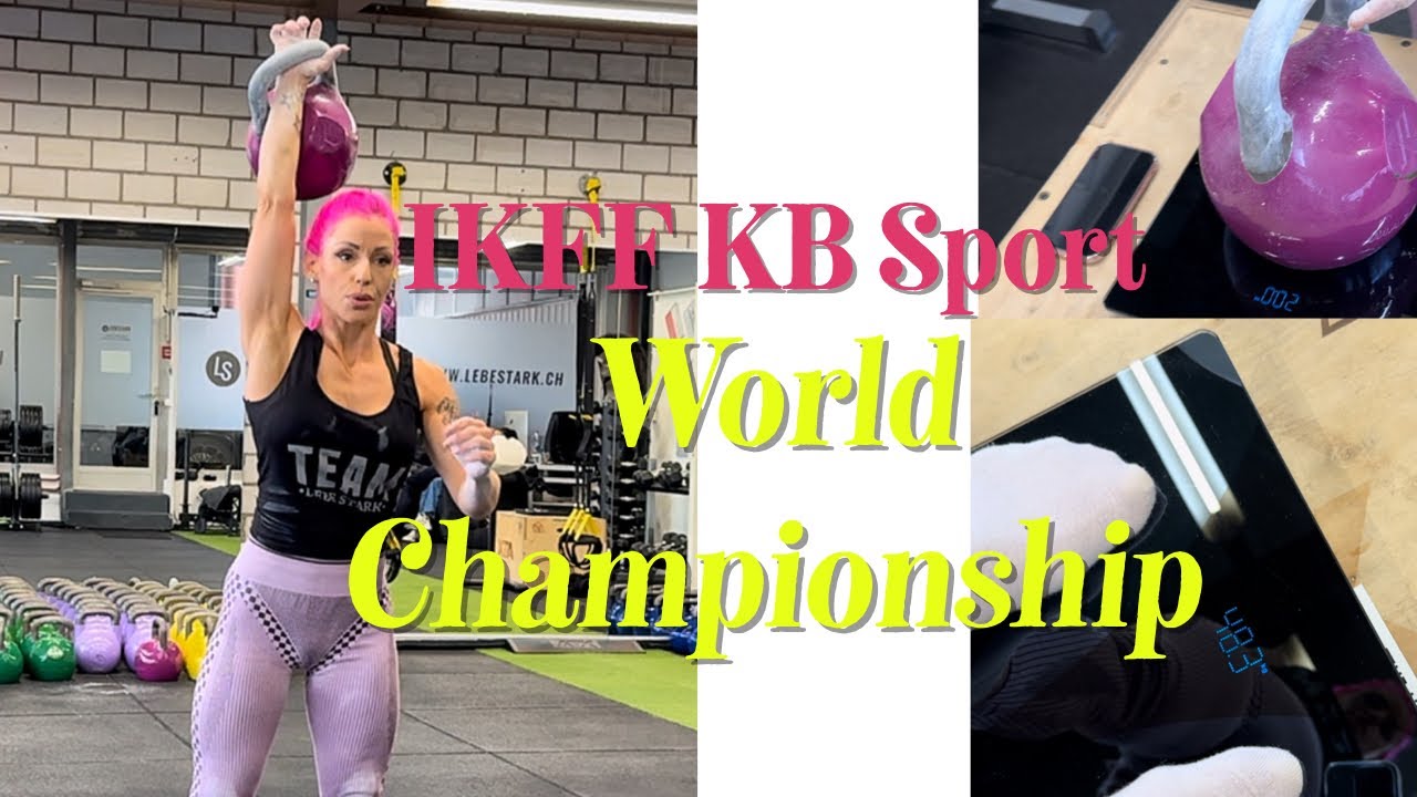 IKFF KB Sport World Championship 💪🏽💥 66 Reps Snatch 20kg