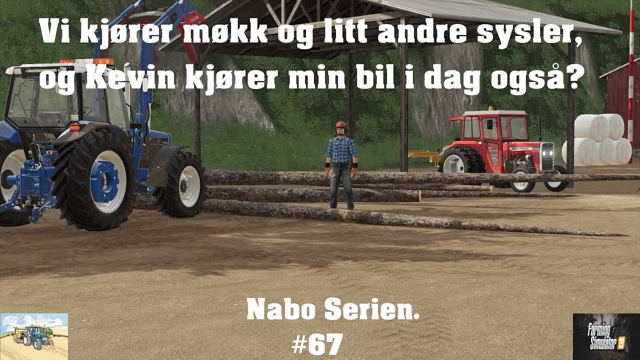 Let's Play Farming Simulator 2019 Norsk Nabo Serien Episode 67