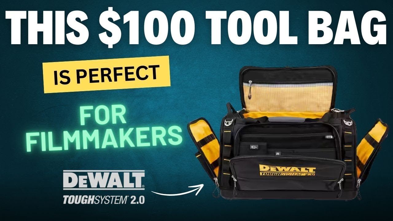 This $100 Tool Bag Is PERFECT For FILMMAKERS! | Dewalt ToughSystem 2.0