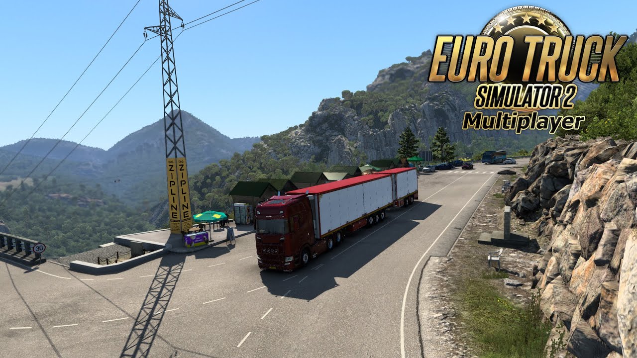 West Balkans DLC Live! Euro Truck Simulator 2 MP {G29}