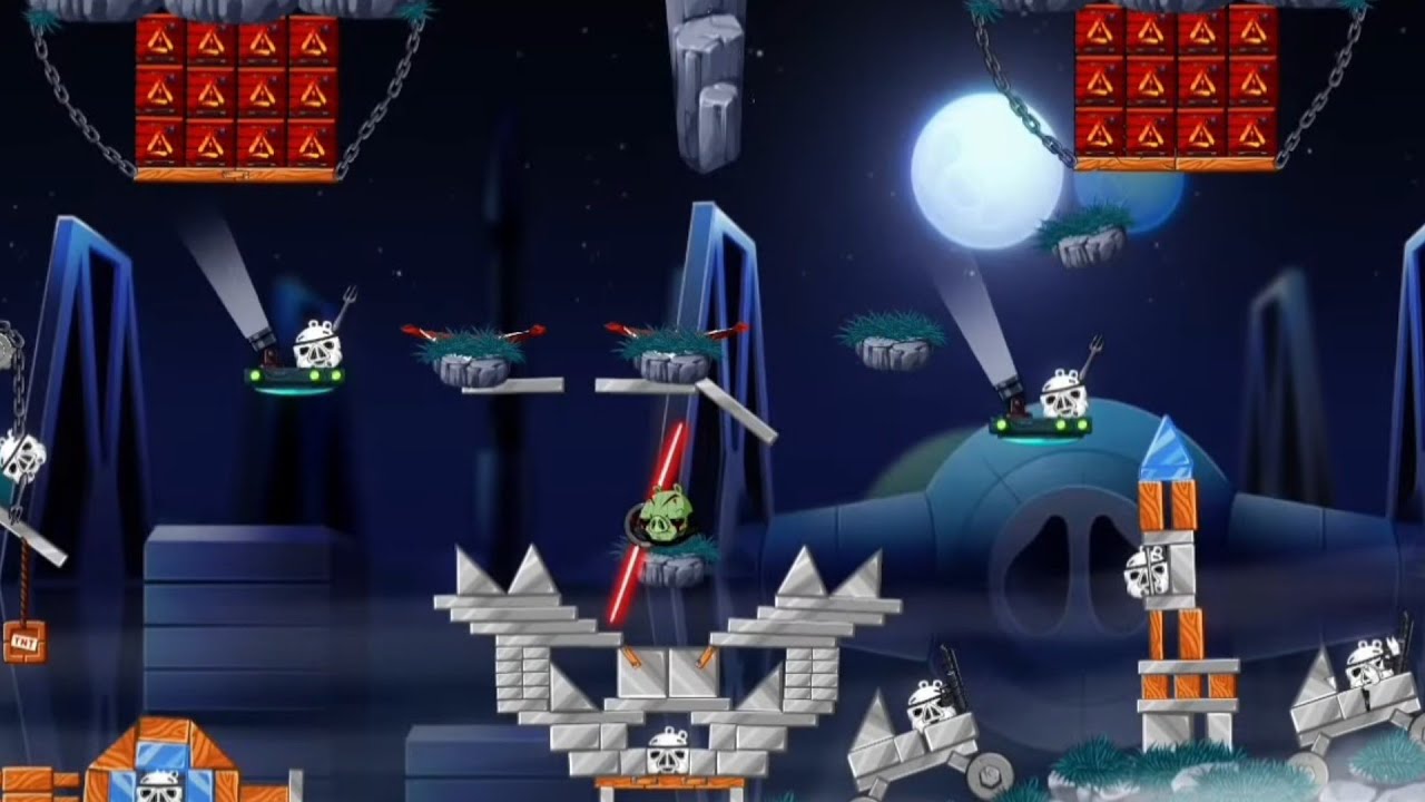 Angry Birds' most EPIC BOSS BATTLE ever! - Custom Level in Star Wars 2