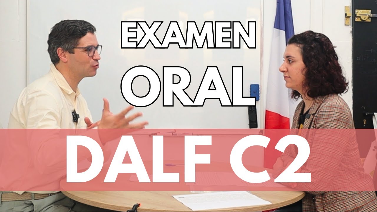 Production orale DALF C2 2025 - TEST COMPLET