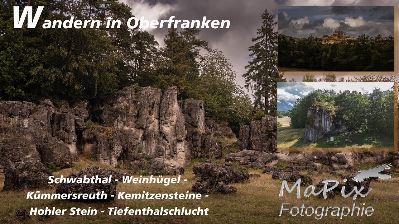 Wandern in Oberfranken - Eine Tour von Schwabthal zu den Kemitzensteinen